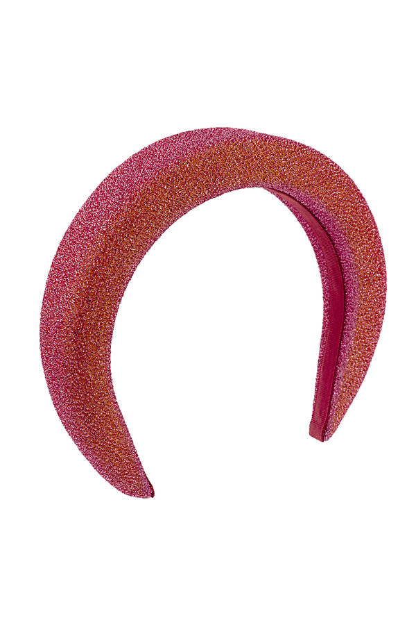 lurex pink headband - leontine vintage