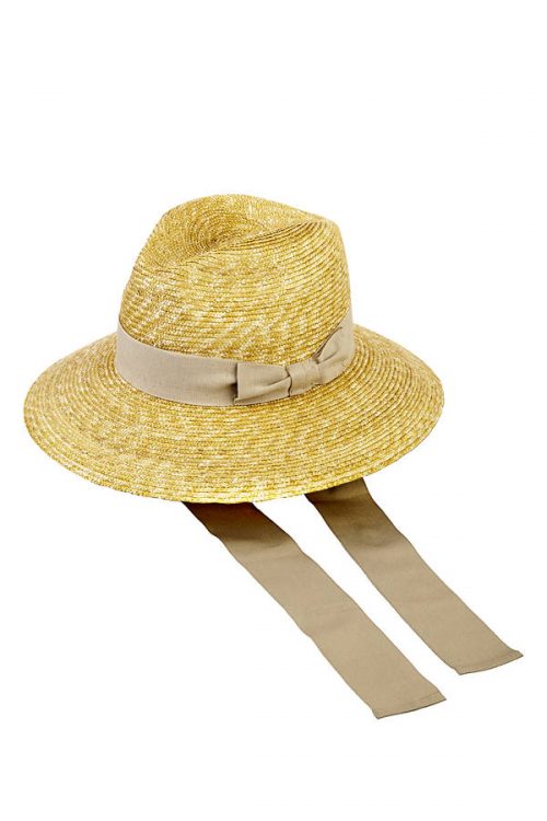 Cruise cappello in pagnia con nastro sabbia