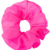 scrunchie oversize rosa fluo in chiffon