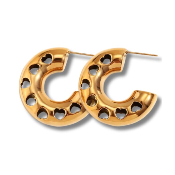 CUORE HOOP GOLD